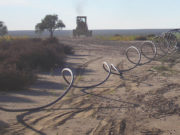 San Luis: mejoran la provisión de agua cruda en áridos parajes de la provincia