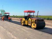 Ya está asfaltada la mitad del tramo de la ruta 7 que une Liborio Luna con Villa Mercedes