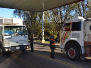 Decomisaron de un camión 11 cajones de pollo sin documentación de amparo sanitario