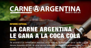 La carne argentina le gana a la coca-cola