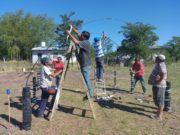 San Luis: una cooperativa desarrolla una huerta comunitaria en San Martín