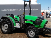 Deutz-Fahr presentó el tractor frutero F 80.4 Keyline