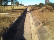 San Luis: trabajan en el sistema de canales que provee agua cruda en todo el noroeste provincial