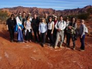 Periodistas recorrieron el Parque Nacional Sierra de las Quijadas y Merlo