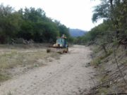 San Luis: encauzaron el arroyo El Palmar para proteger a Leandro Alem de las inundaciones