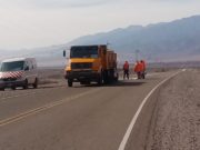 Vialidad Nacional comenzó en San Luis la rehabilitación de la ruta nacional 20, entre Quines y Villa Dolores