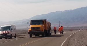 Vialidad Nacional comenzó en San Luis la rehabilitación de la ruta nacional 20, entre Quines y Villa Dolores