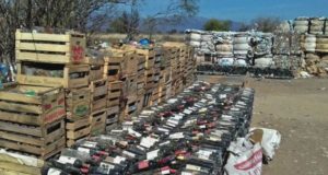 San Luis: en un mes, “La Jarilla” recuperó más de 17 mil botellas de vidrio para reciclar