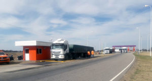 San Luis puso en funcionamiento una nueva balanza de pesaje de cargas en Justo Daract