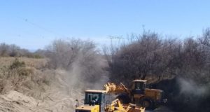 San Luis: iniciaron el reencauzamiento y desembanque de 7 kilómetros del río Conlara