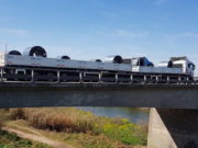 Prueban el impacto de los bitrenes en puentes de Córdoba
