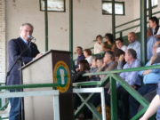 «En Los listados de bolsos y arrepentidos no hay productores», dijo Carignano en la Expo Río V