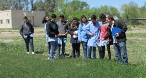 Escuela de Quines visitó INTA San Luis, interesada en alfalfa y nutrición animal