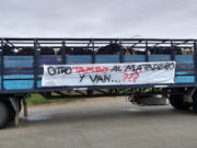 La protesta de la semana: tamberos en General Rodríguez y Trenque Lauquen