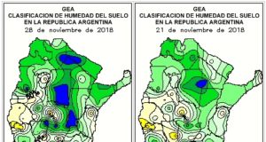 Lluvias récords: noviembre pulverizó los promedios históricos