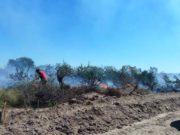 San Luis: detuvieron a un hombre por realizar una quema no autorizada en Tilisarao