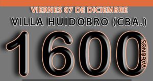 Mondino remata el viernes en Villa Huidobro