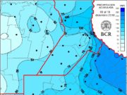 Las lluvias en zona pampeana superan la media de todo diciembre