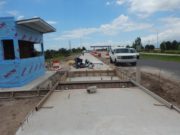 San Luis: progresa la instalación de una balanza integral en el peaje de Santa Rosa del Conlara