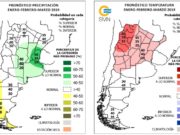 El SMN pronostica lluvias normales para Cuyo en el primer trimestre