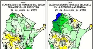 2018 se cargó 9,6 M toneladas entre trigo, soja y maíz en la región núcleo