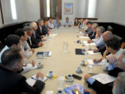 Reunión en Agroindustria para coordinar la logística de la cosecha gruesa 2019