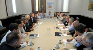 Reunión en Agroindustria para coordinar la logística de la cosecha gruesa 2019