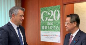 Etchevehere sigue su gira internacional, ahora en Japón