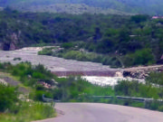 San Luis: las lluvias del domingo aumentaron el caudal de los principales ríos provinciales