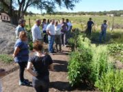 Técnicos de Desarrollo Social recorrieron huertas de la provincia
