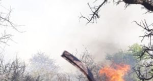 San Luis: controlan el incendio en “Sierras Marianas” y siguen las tareas de extinción