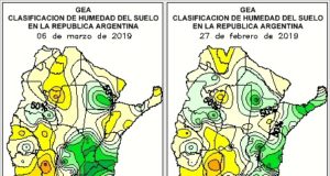 En 10 días lloverá el total habitual de marzo