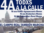 «El campo real» marchará el jueves junto a la CGT