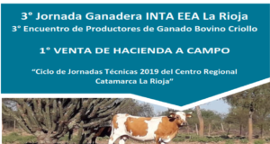 Llega la Tercera Jornada Ganadera en el INTA La Rioja