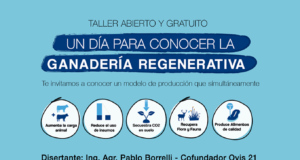 San Luis: taller abierto y gratuito en Fraga para conocer la “ganadería regenerativa”
