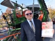 San Juan expone su modelo de producción de tomate