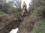 San Luis: recuperan la toma “El Salitral” sobre el Río Conlara y benefician a regantes de 8 parajes