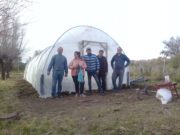Agricultura Familiar construyó invernadero en Potrerillos