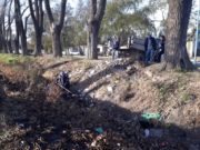 Finalizó la limpieza del canal secundario de riego de Villa Mercedes