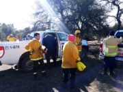 San Luis: controlaron el incendio forestal en la zona de Juan Llerena, en cercanías de El Morro
