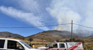 San Luis: bomberos y brigadistas controlaron el incendio forestal en la zona serrana
