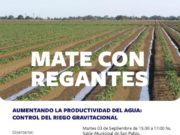 San Luis: septiembre comenzará con capacitaciones gratuitas para regantes en Quines y San Pablo