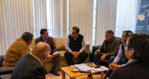 El ministro Freixes recibió a la nueva comisión directiva de la Sociedad Rural de San Luis