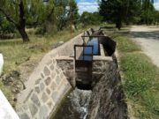 San Luis: limpieza y relevamiento del sistema de canales de riego entre San Felipe y Concarán
