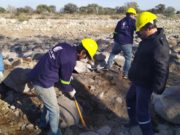 San Luis: mejoran la toma de agua en Luján que lleva riego a 20 productores del paraje La Legua