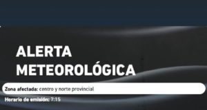 Fuertes vientos se registran en la provincia de San Luis