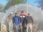 Finalizaron el segundo invernadero en San Martín