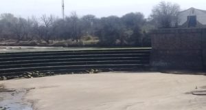 Villa Mercedes: realizaron tareas de desarenado en el dique Vulpiani