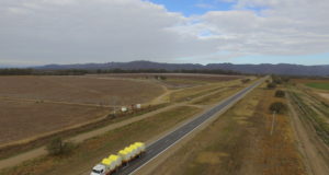 El gobierno nacional inauguró obras en dos importantes rutas del norte de San Luis
