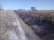 San Luis: completaron el desembanque y limpieza del canal matriz de riego Renca-Tilisarao